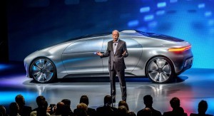 World premiere of the Mercedes-Benz F 015 Luxury in Motion at th