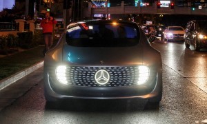 World premiere of the Mercedes-Benz F 015 Luxury in Motion at th