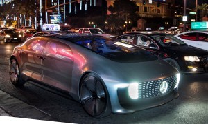 World premiere of the Mercedes-Benz F 015 Luxury in Motion at th