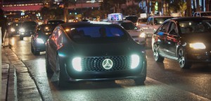 World premiere of the Mercedes-Benz F 015 Luxury in Motion at th