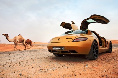 Mercedes-Benz SLS AMG "Desert-Gold"