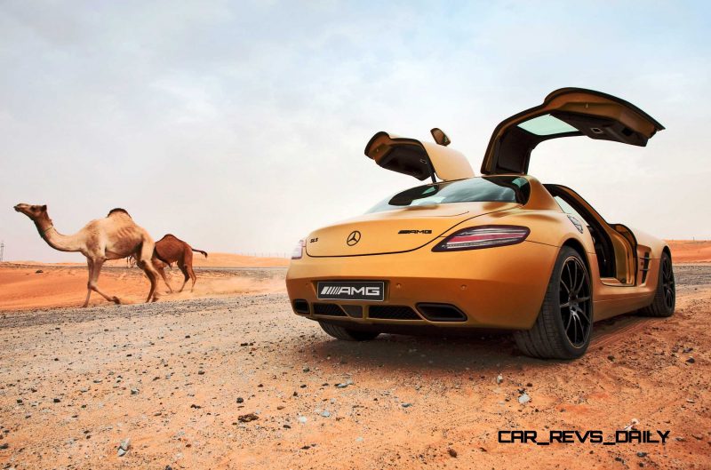 Mercedes-Benz SLS AMG "Desert-Gold"