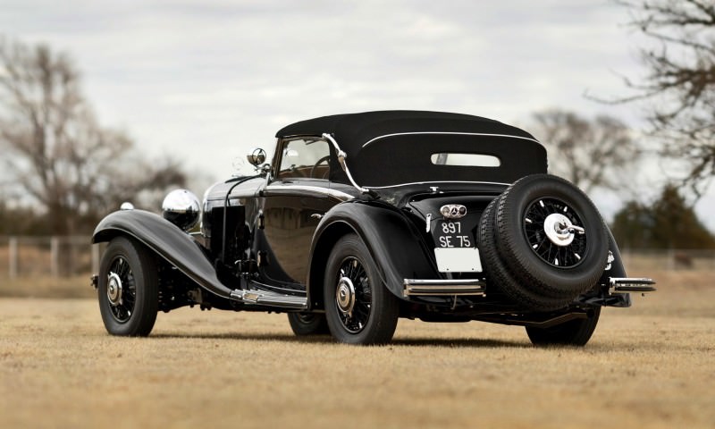 1935 Mercedes-Benz 500-540K Cabriolet A by Sindelfingen 1