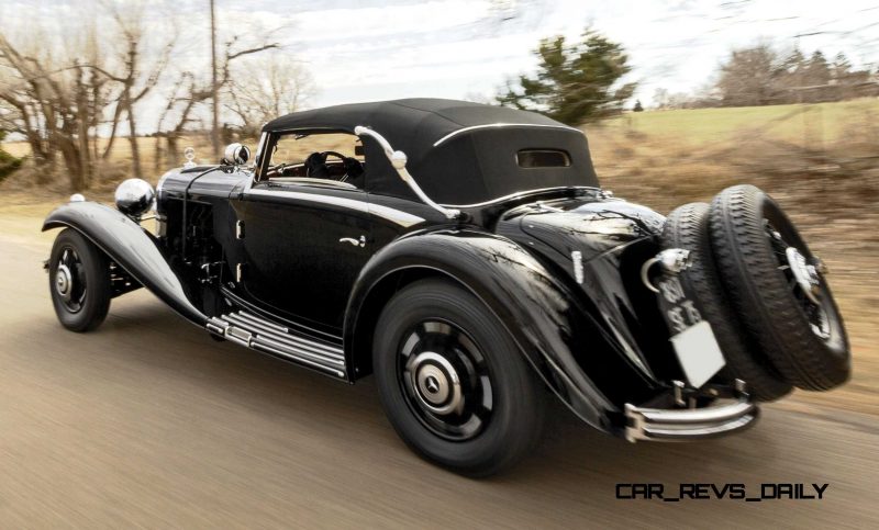 1935 Mercedes-Benz 500-540K Cabriolet A by Sindelfingen 16