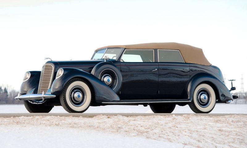 1937 Lincoln Model K Convertible Sedan by LeBaron 1