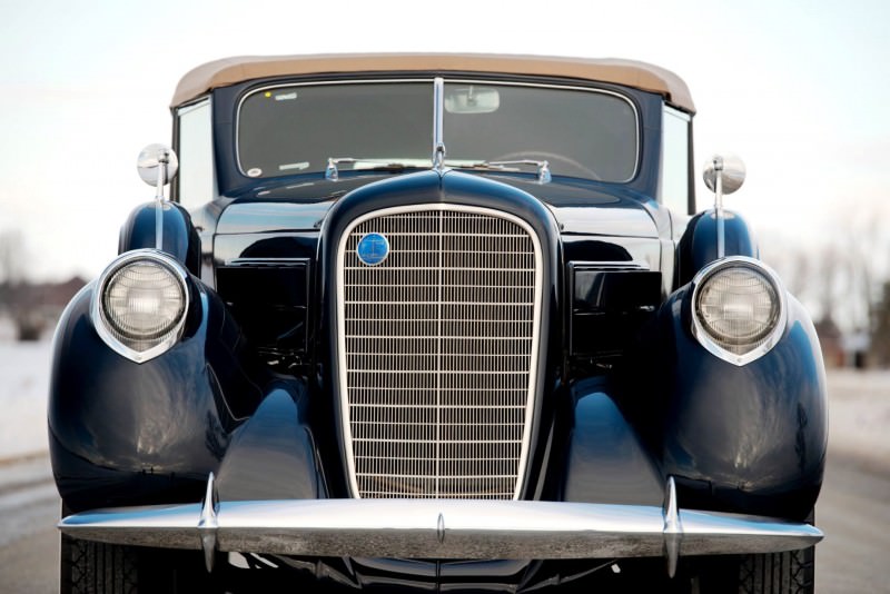 1937 Lincoln Model K Convertible Sedan by LeBaron 10