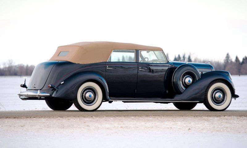 1937 Lincoln Model K Convertible Sedan by LeBaron 2