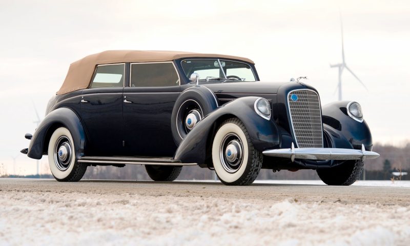 1937 Lincoln Model K Convertible Sedan by LeBaron 28