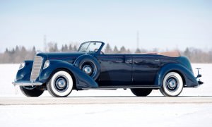 1937 Lincoln Model K Convertible Sedan by LeBaron 29