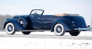 1937 Lincoln Model K Convertible Sedan by LeBaron 30