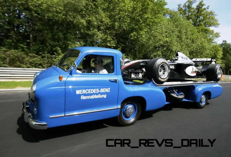 1954 Mercedes-Benz 'Blue Wonder' Race Transporter 18