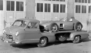 1954 Mercedes-Benz 'Blue Wonder' Race Transporter 46