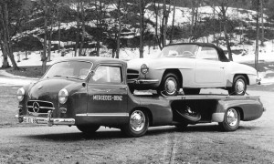 1954 Mercedes-Benz 'Blue Wonder' Race Transporter 58