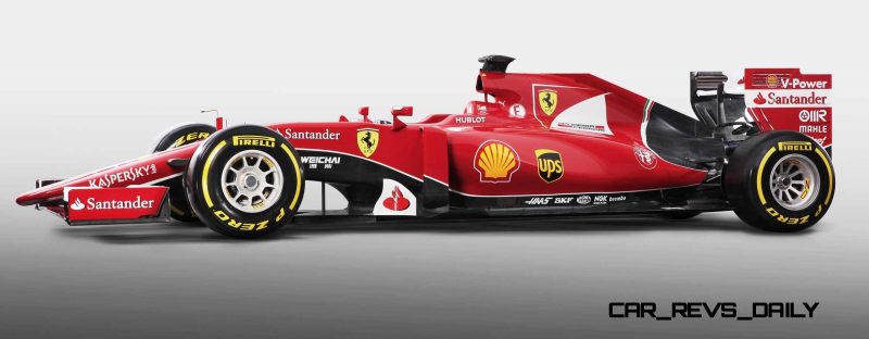 2015 F1 Cars Comparo - Infiniti RB11 vs McLaren-Honda MP4-30 vs AMG W06 vs Ferrari SF15T 16