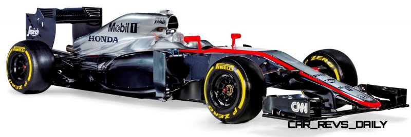 2015 F1 Cars Comparo - Infiniti RB11 vs McLaren-Honda MP4-30 vs AMG W06 vs Ferrari SF15T 25