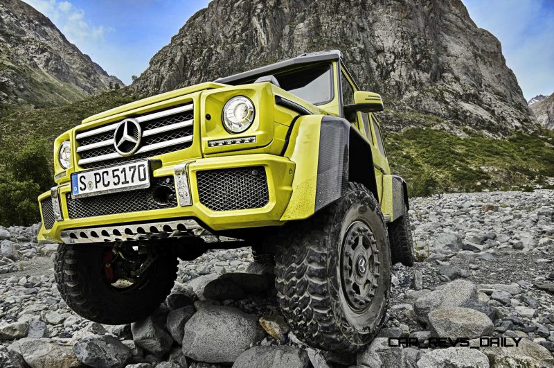 Mercedes-Benz G500 4x4² Showcar