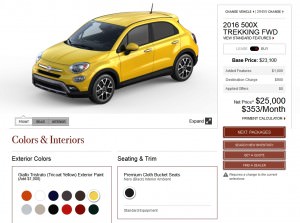 2016 Fiat 500X Pricing, Colors and Real-Life Photos 12