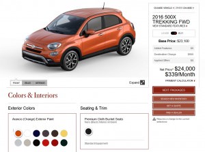 2016 Fiat 500X Pricing, Colors and Real-Life Photos 7