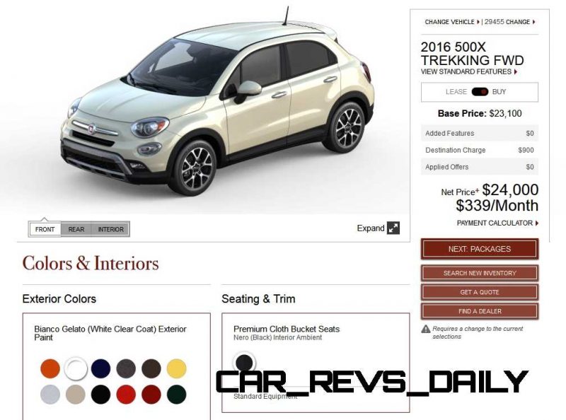 2016 Fiat 500X Pricing, Colors and Real-Life Photos 8