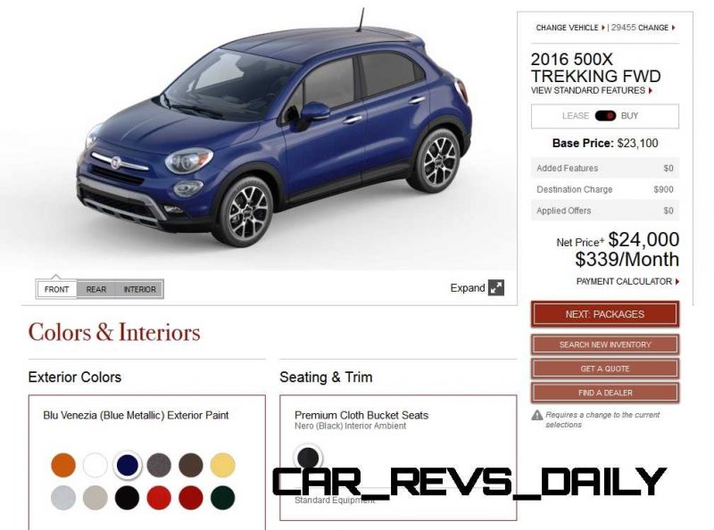 2016 Fiat 500X Pricing, Colors and Real-Life Photos 9