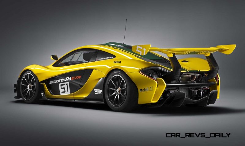 2016 McLaren P1 GTR Yellow 5