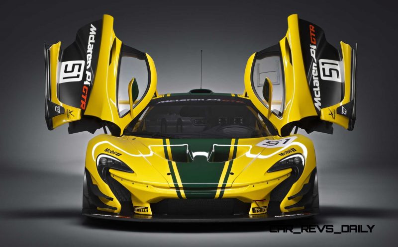 2016 McLaren P1 GTR Yellow 6