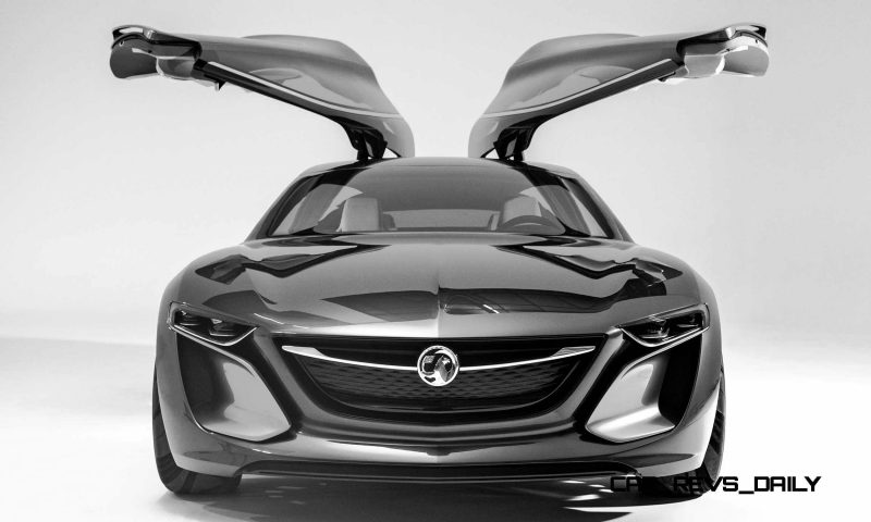 Design Analysis - 2013 Opel-Vauxhall MONZA Is Exotic, Advanced PHEV GT 40