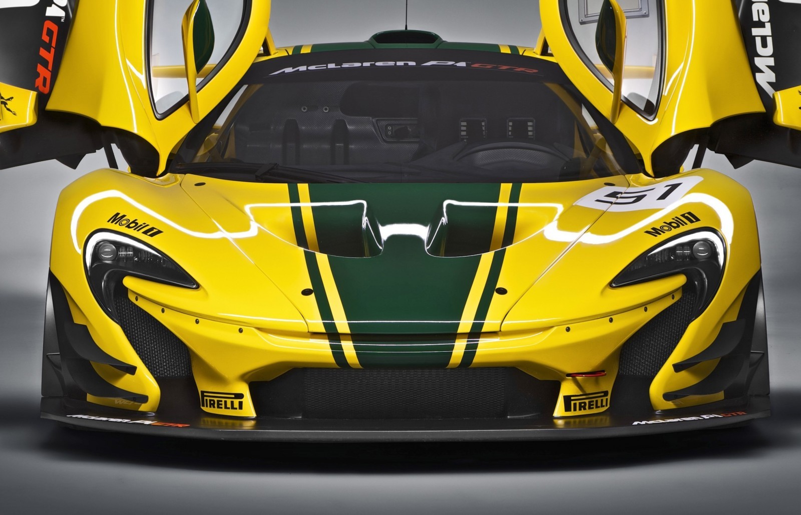 2016 McLaren P1 GTR Yellow