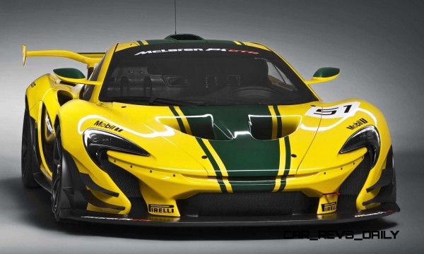 2016 McLaren P1 GTR Yellow