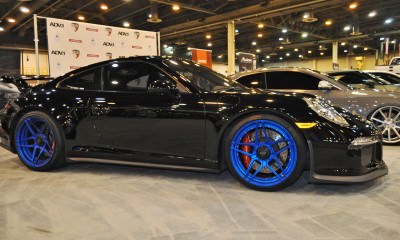 Houston Auto Show Tuners - RSV Forged Wheels, Hoosier Drag Mustang GT and ADV1 911 GT3 19