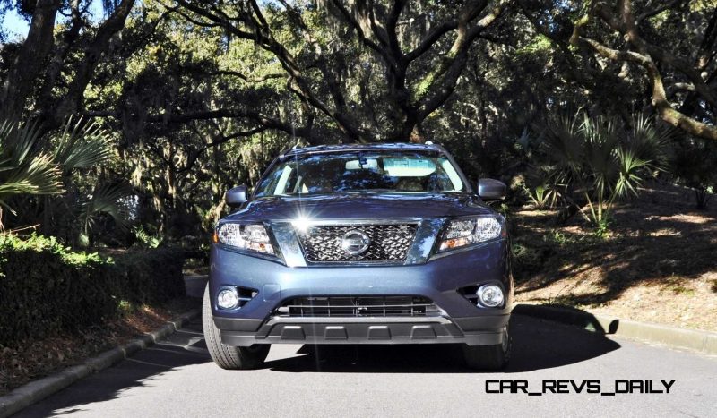 Road Test Review - 2015 Nissan Pathfinder SV 4WD 158