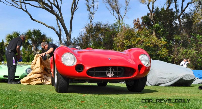 1956 Maserati 300S -  Amelia Island 2015 11