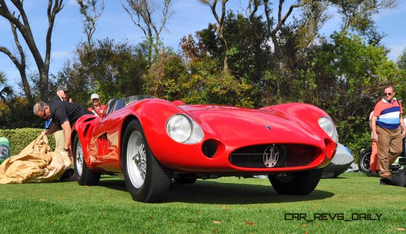 1956 Maserati 300S -  Amelia Island 2015 9