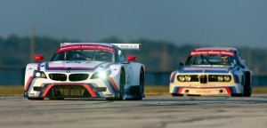 2015 BMW Z4 GTLM CSL Homage Livery Meets 1975 BMW 3