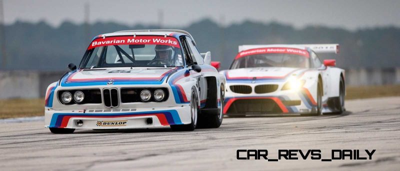 2015 BMW Z4 GTLM CSL Homage Livery Meets 1975 BMW 3