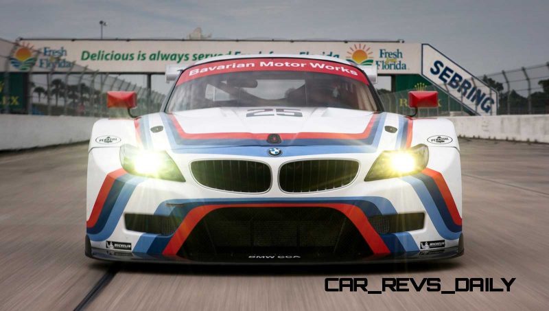 2015 BMW Z4 GTLM CSL Homage Livery Meets 1975 BMW 3