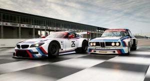 2015 BMW Z4 GTLM CSL Homage Livery Meets 1975 BMW 3