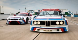 2015 BMW Z4 GTLM CSL Homage Livery Meets 1975 BMW 3