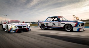 2015 BMW Z4 GTLM CSL Homage Livery Meets 1975 BMW 3