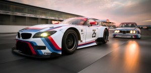 2015 BMW Z4 GTLM CSL Homage Livery Meets 1975 BMW 3