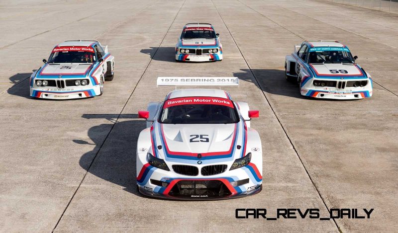 2015 BMW Z4 GTLM CSL Homage Livery Meets 1975 BMW 3