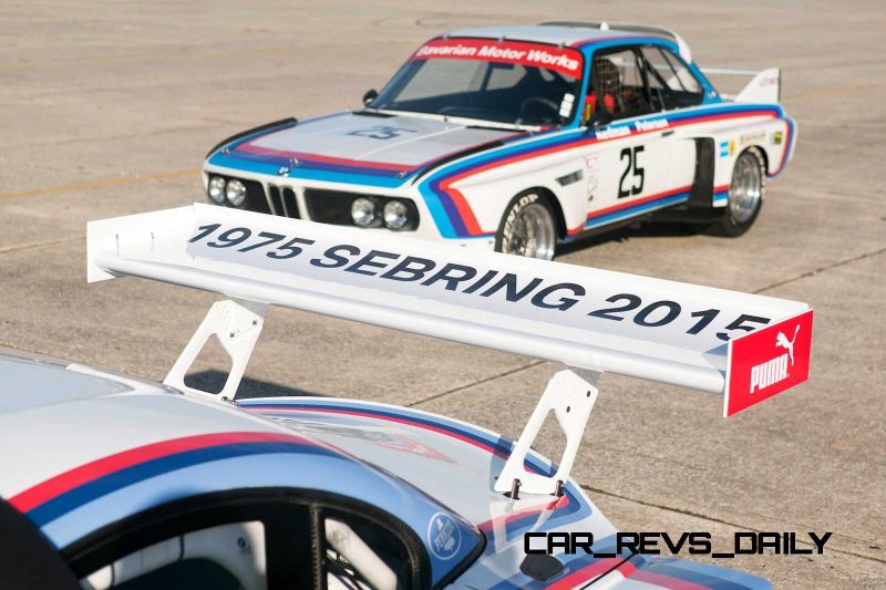 2015 BMW Z4 GTLM CSL Homage Livery Meets 1975 BMW 3