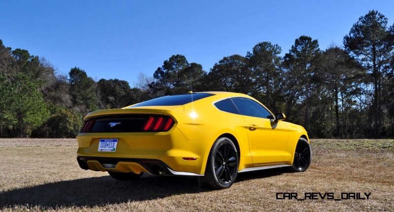 2015 Ford Mustang EcoBoost in Triple Yellow 103