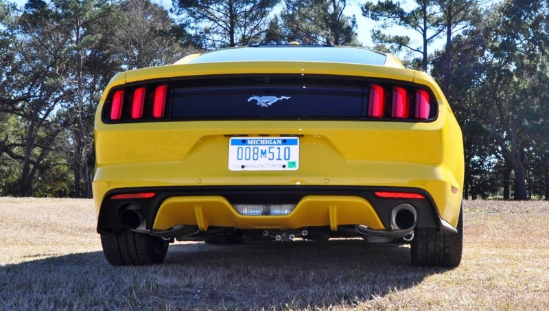 2015 Ford Mustang EcoBoost in Triple Yellow 106