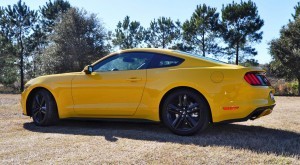 2015 Ford Mustang EcoBoost in Triple Yellow 114