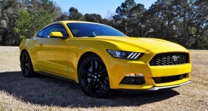 2015 Ford Mustang EcoBoost in Triple Yellow 12