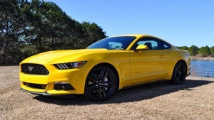 2015 Ford Mustang EcoBoost in Triple Yellow 120