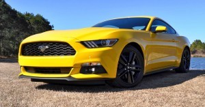 2015 Ford Mustang EcoBoost in Triple Yellow 121
