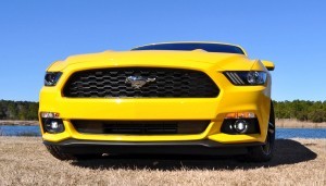 2015 Ford Mustang EcoBoost in Triple Yellow 124