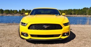 2015 Ford Mustang EcoBoost in Triple Yellow 127